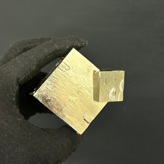 Intergrown Pyrite Specimen from Ampliación A Victoria Mine, Navajún, Spain