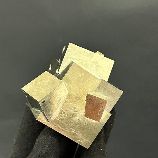 Intergrown Pyrite Specimen from Ampliación A Victoria Mine, Navajún, Spain