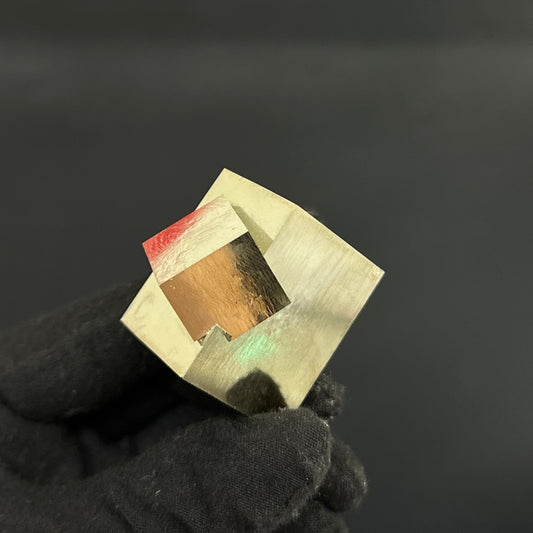 High Quality Small Intergrown Pyrite Specimen from Mina Ampliación A Victoria Mine