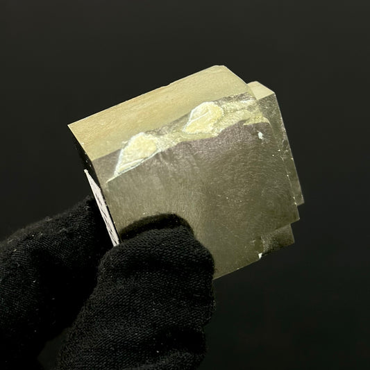 *Rectangle Pyrite Specimen from Mina Ampliación A Victoria, Navajún, Spain.