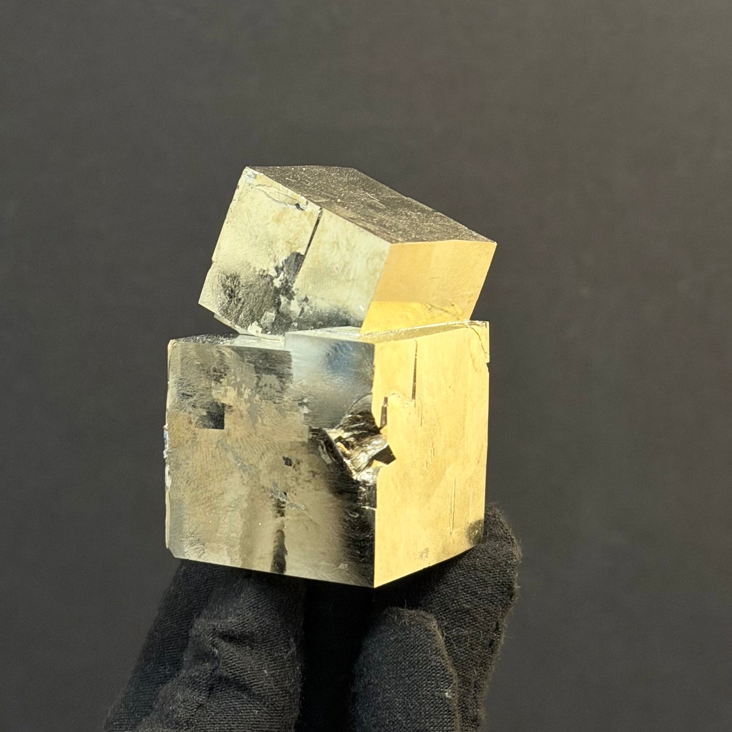 *Intergrown Pyrite Specimen from Mina Ampliación A Victoria, Navajún, Spain.