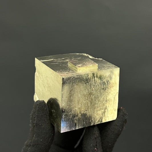 Intergrown Pyrite Specimen from Ampliación A Victoria Mine, Navajún, Spain