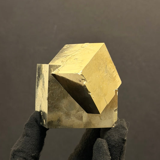 Intergrown Pyrite Specimen from Mina Ampliación A Victoria, Navajún, Spain.
