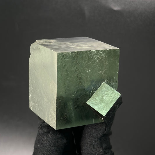 Intergrown Pyrite Cubes Specimen from Mina Ampliación A Victoria, Navajún, Spain.