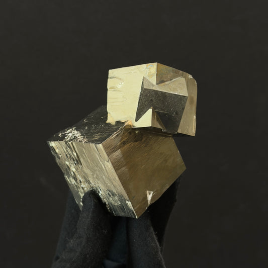 *Cluster Pyrite Specimen from Mina Ampliación A Victoria, Navajún, Spain.