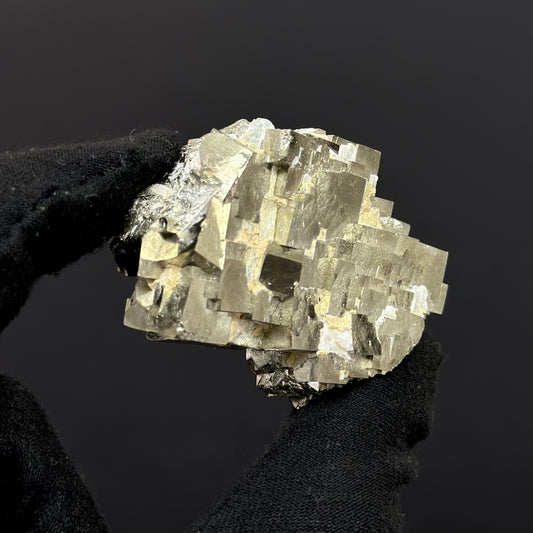 *Intergrown Pyrite Specimen from Mina Ampliación A Victoria, Navajún, Spain.