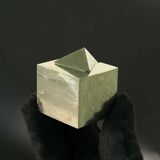 Intergrown Pyrite Cubes Specimen from Mina Ampliación A Victoria, Navajún, Spain.