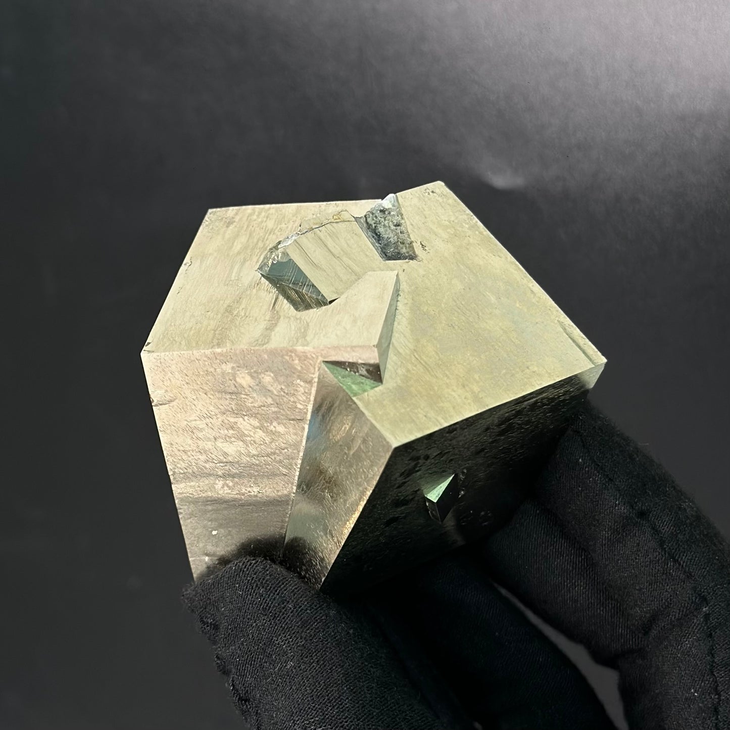 Intergrown Pyrite Cubes Specimen from Mina Ampliación A Victoria, Navajún, Spain.