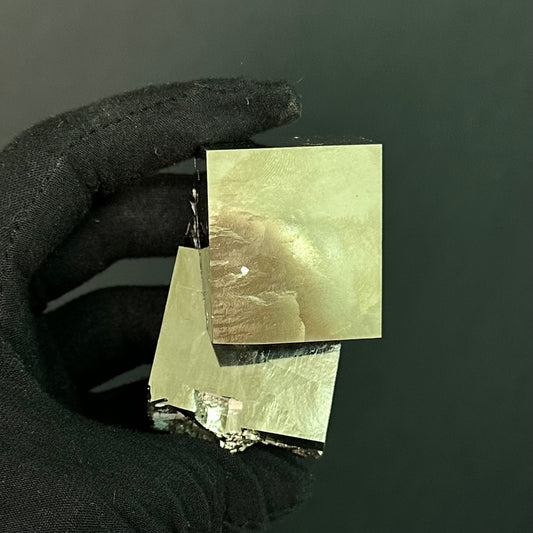 *Intergrown Pyrite Specimen from Mina Ampliación A Victoria, Navajún, Spain.