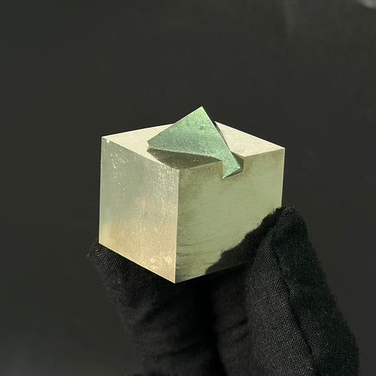 Intergrown Pyrite Cubes Specimen from Mina Ampliación A Victoria, Navajún, Spain.