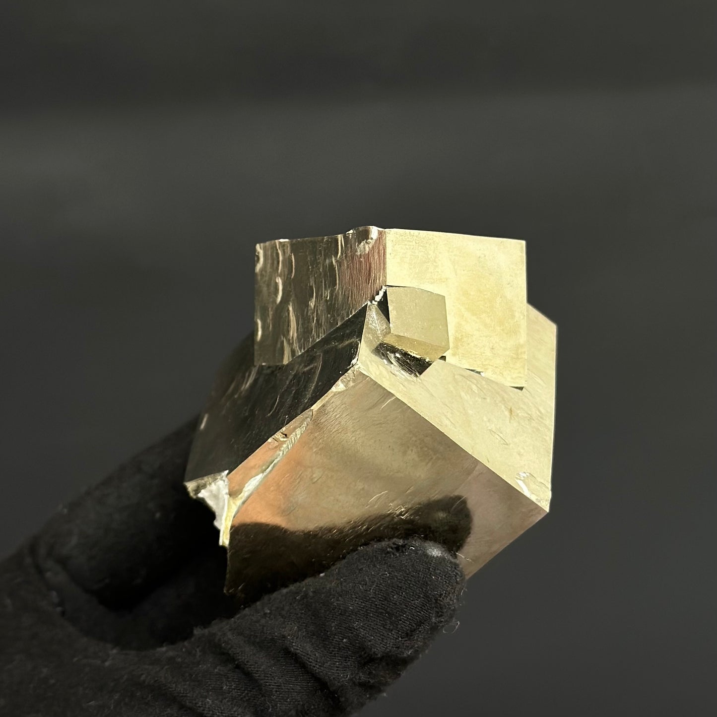 Intergrown Pyrite Cubes Specimen from Mina Ampliación A Victoria, Navajún, Spain.