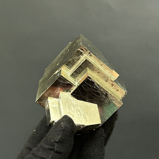 Intergrown Pyrite Specimen from Ampliación A Victoria Mine, Navajún, Spain