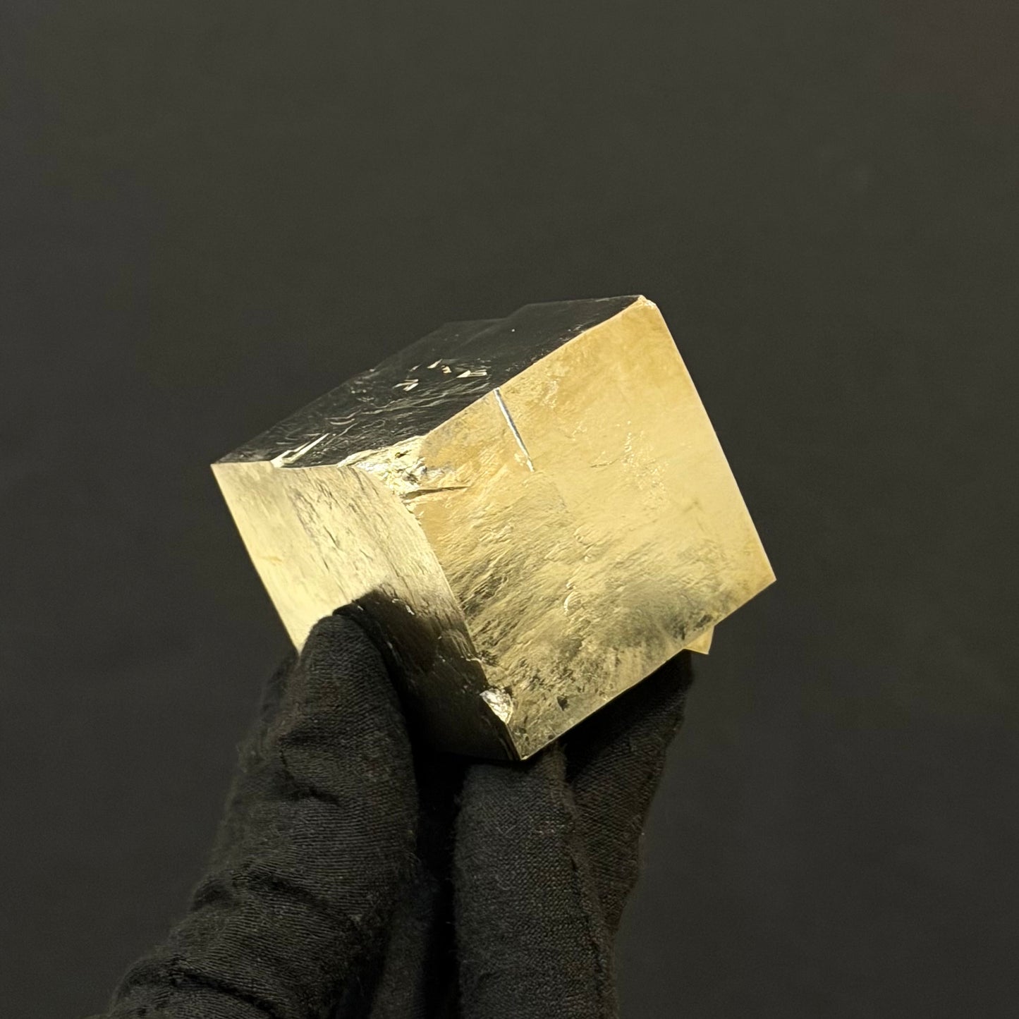 *Intergrown Pyrite Cubes Specimen from Mina Ampliación A Victoria, Navajún, Spain.
