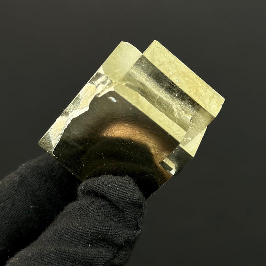 *Rectangle Pyrite Specimen from Mina Ampliación A Victoria, Navajún, Spain.