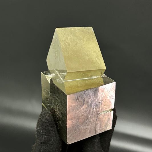 Intergrown Pyrite Specimen from Ampliación A Victoria Mine, Navajún, Spain