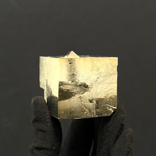 Intergrown Pyrite Cubes Specimen from Mina Ampliación A Victoria, Navajún, Spain.