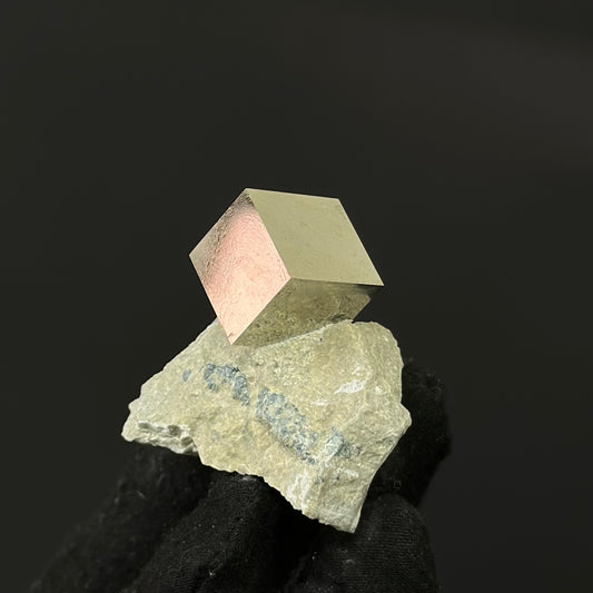 BEST SELLER Pyrite Cubes on Matrix from Mina Ampliación A Victoria, Navajún, Spain.