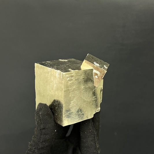 Intergrown Pyrite Specimen from Ampliación A Victoria Mine, Navajún, Spain