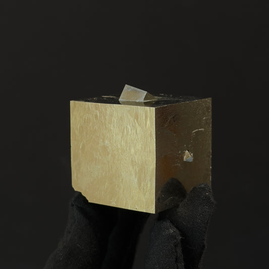 Intergrown Pyrite Cubes Specimen from Mina Ampliación A Victoria, Navajún, Spain.