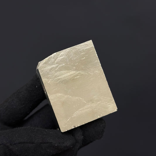 *Rectangle Pyrite Specimen from Mina Ampliación A Victoria, Navajún, Spain.