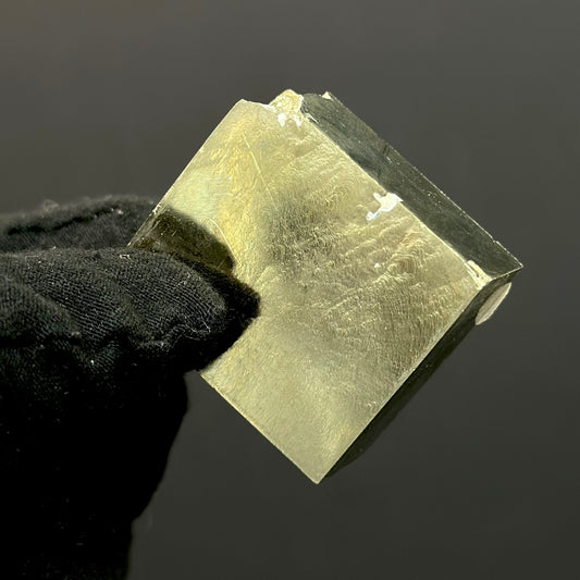 *Rectangle Pyrite Specimen from Mina Ampliación A Victoria, Navajún, Spain.
