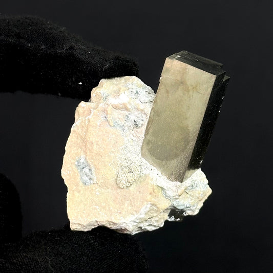 *Rectangle on Matrix Pyrite from Mina Ampliación A Victoria, Navajún, Spain.