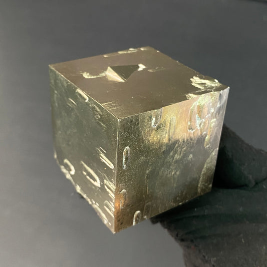 Intergrown Pyrite Specimen from Ampliación A Victoria Mine, Navajún, Spain