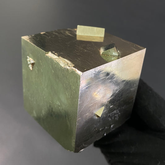 Intergrown Pyrite Specimen from Ampliación A Victoria Mine, Navajún, Spain