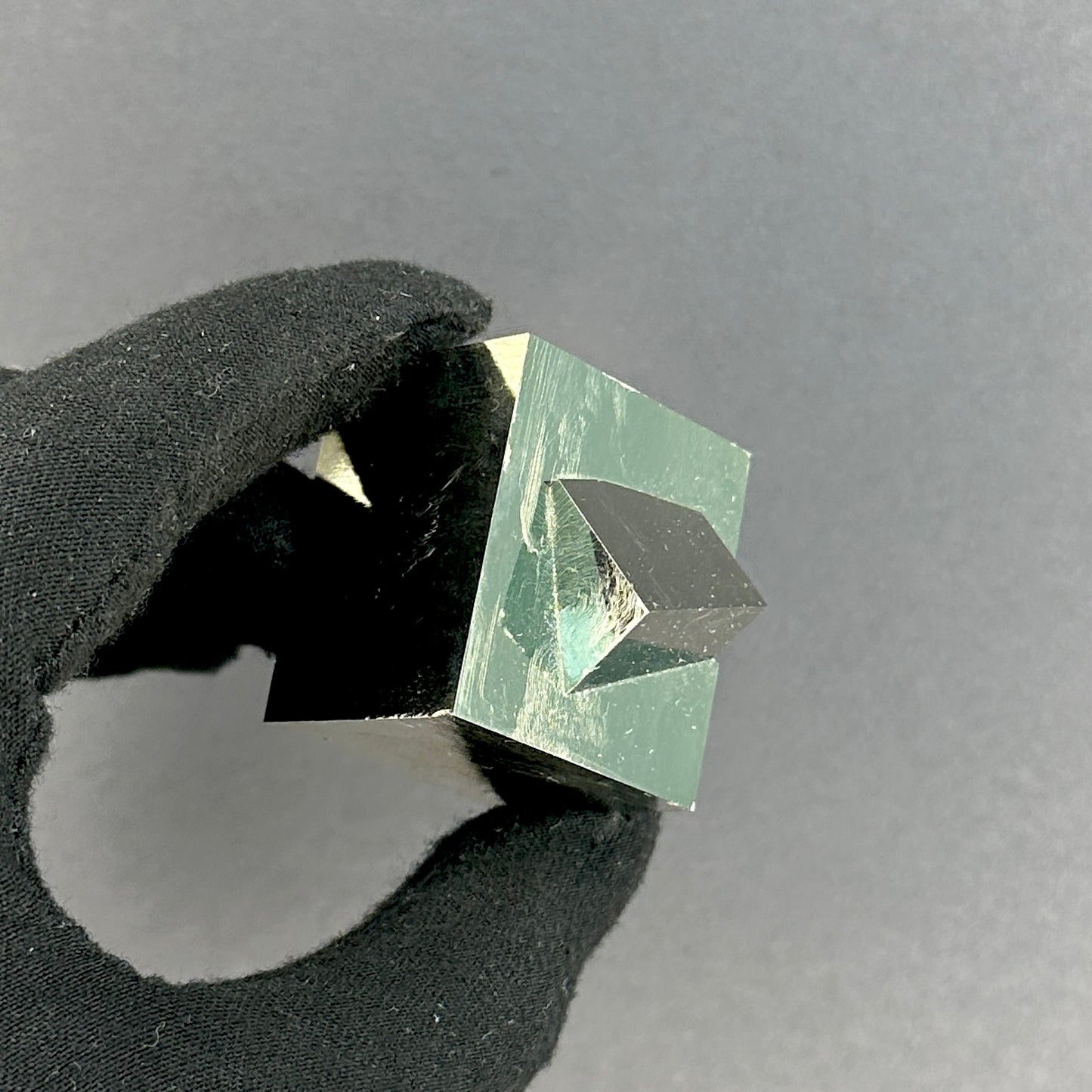 Pyrite Cubes Intergrown from Navajún, Spain