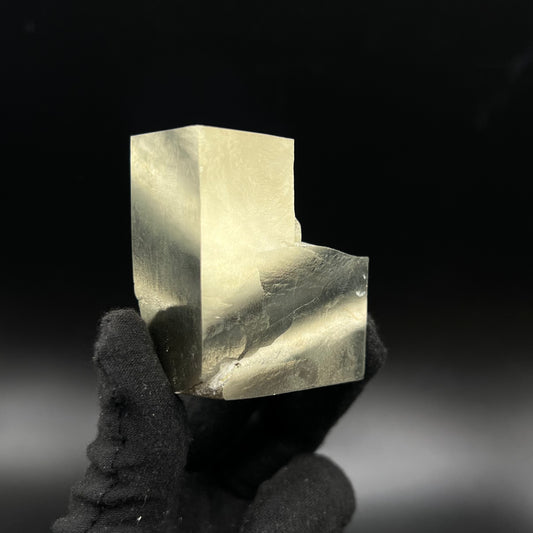 *Pyrite Cube from Mina Ampliación A Victoria, Navajún, Spain.