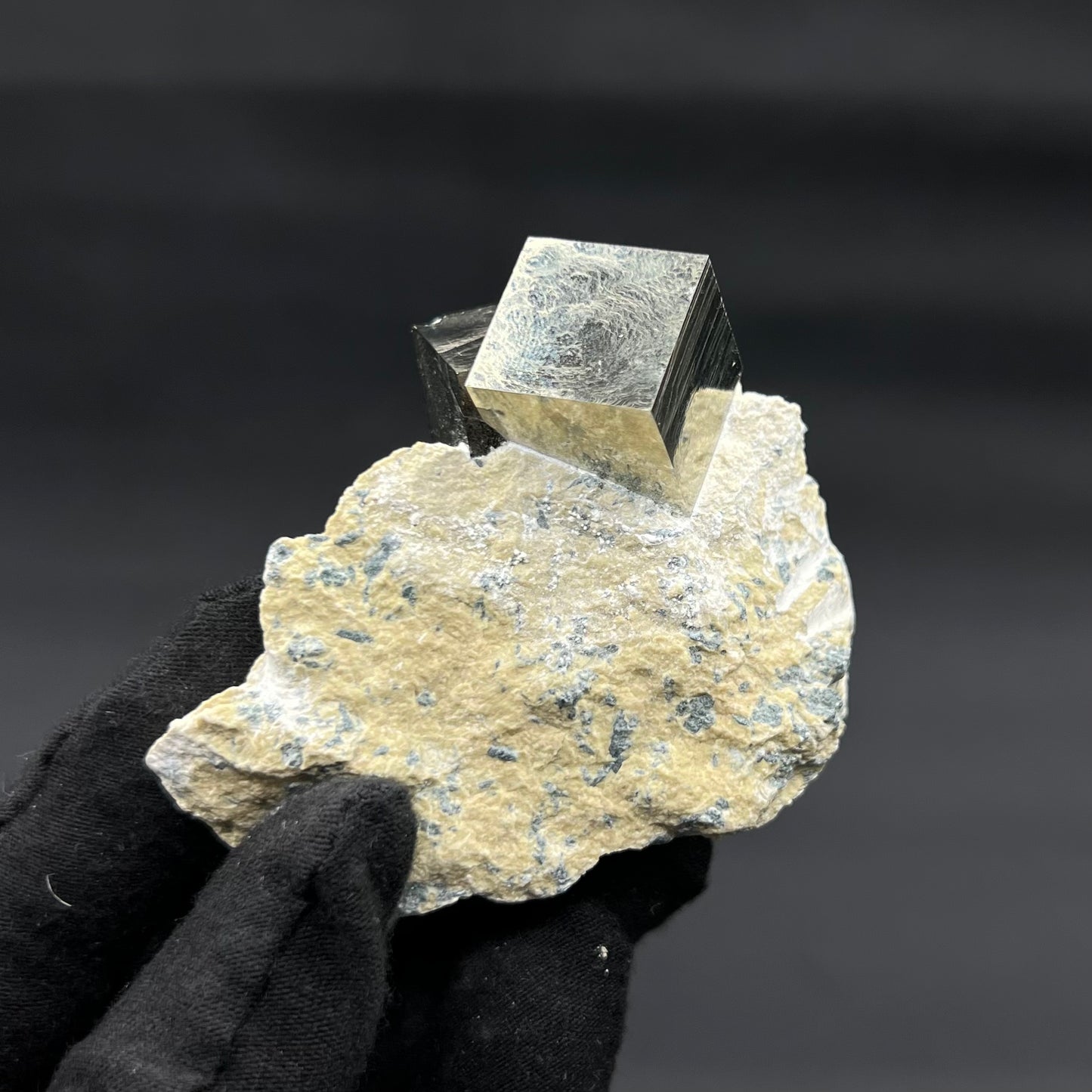 Pyrite on Matrix from Navajún, Spain
