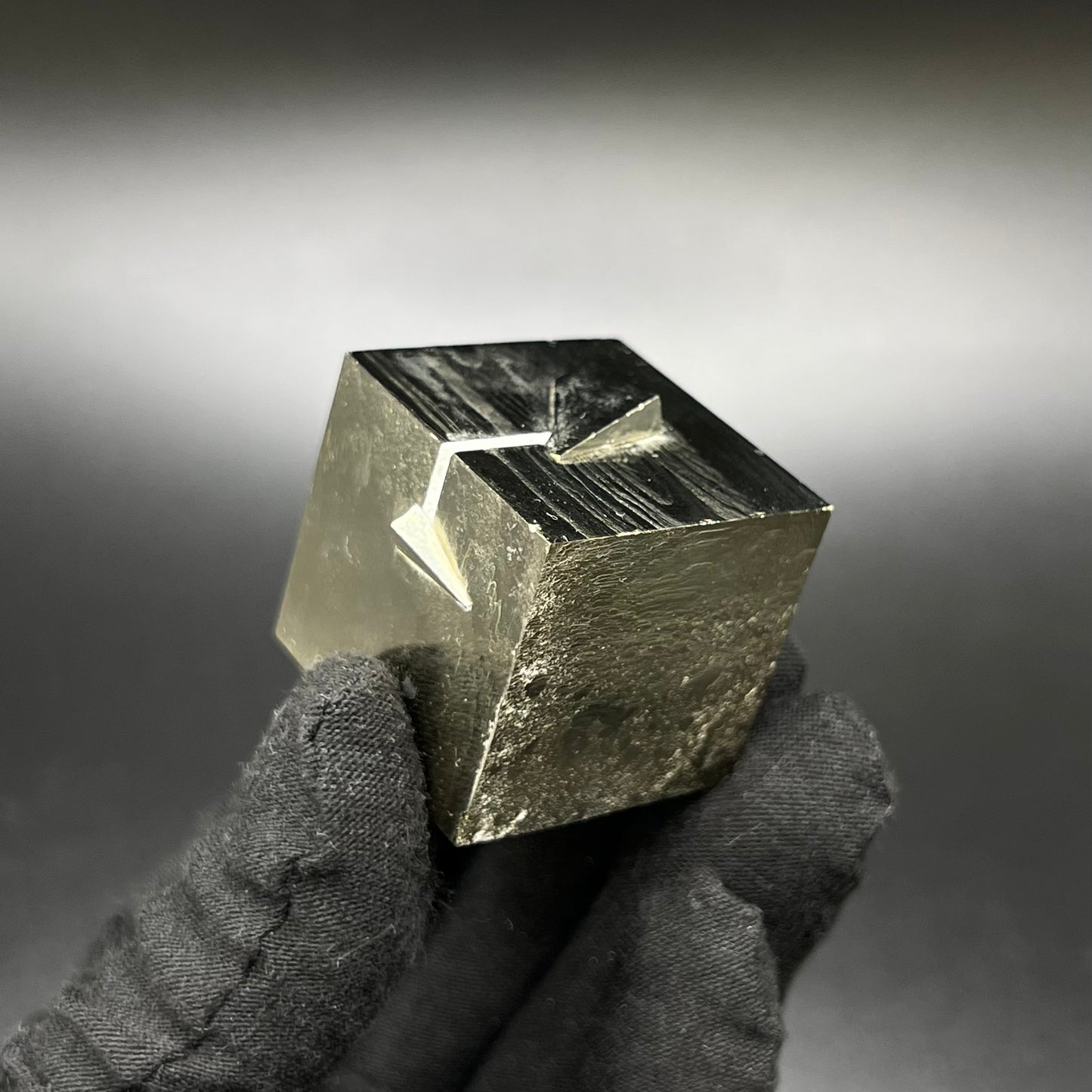 Cubic Pyrite from Navajún, Spain