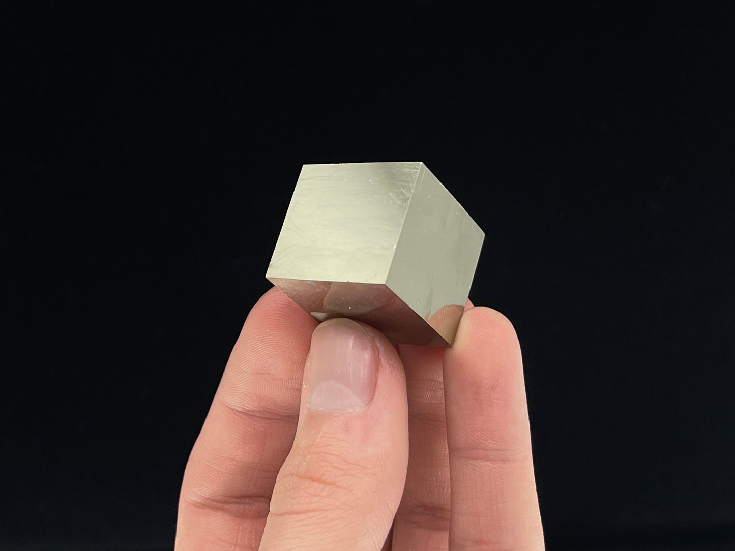 Cubic Pyrite from Victoria Mine, Navajun, La Rioja, Spain