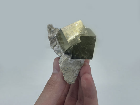 Intergrown Pyrite from Victoria Mine, Navajún, La Rioja, Spain.