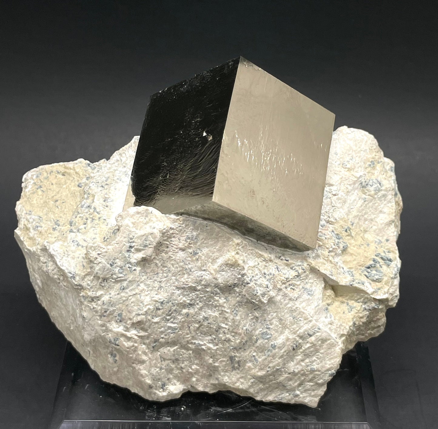 Pyrite on Matrix Navajún La Roja Spain