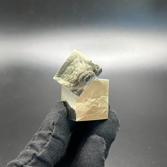 Intergrown Pyrite from Mina Ampliación A Victoria, Navajún, Spain.