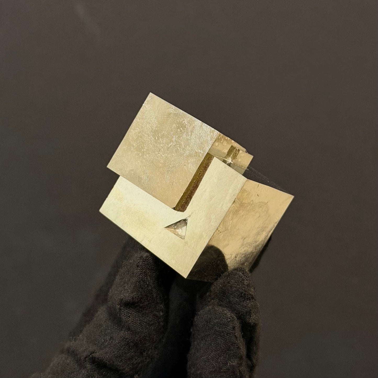 *Intergrown Pyrite Cubes Specimen from Mina Ampliación A Victoria, Navajún, Spain.