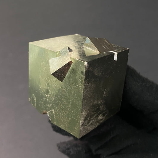 Intergrown Pyrite Specimen from Mina Ampliación A Victoria, Navajún, Spain.