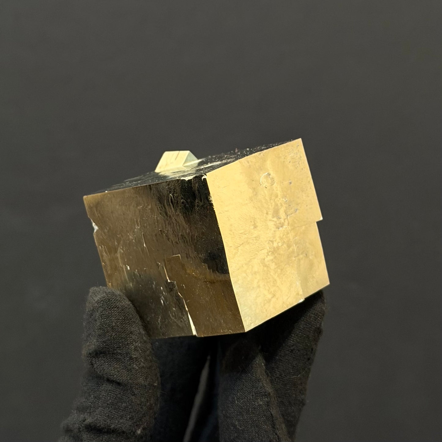 *Intergrown Pyrite Cubes Specimen from Mina Ampliación A Victoria, Navajún, Spain.
