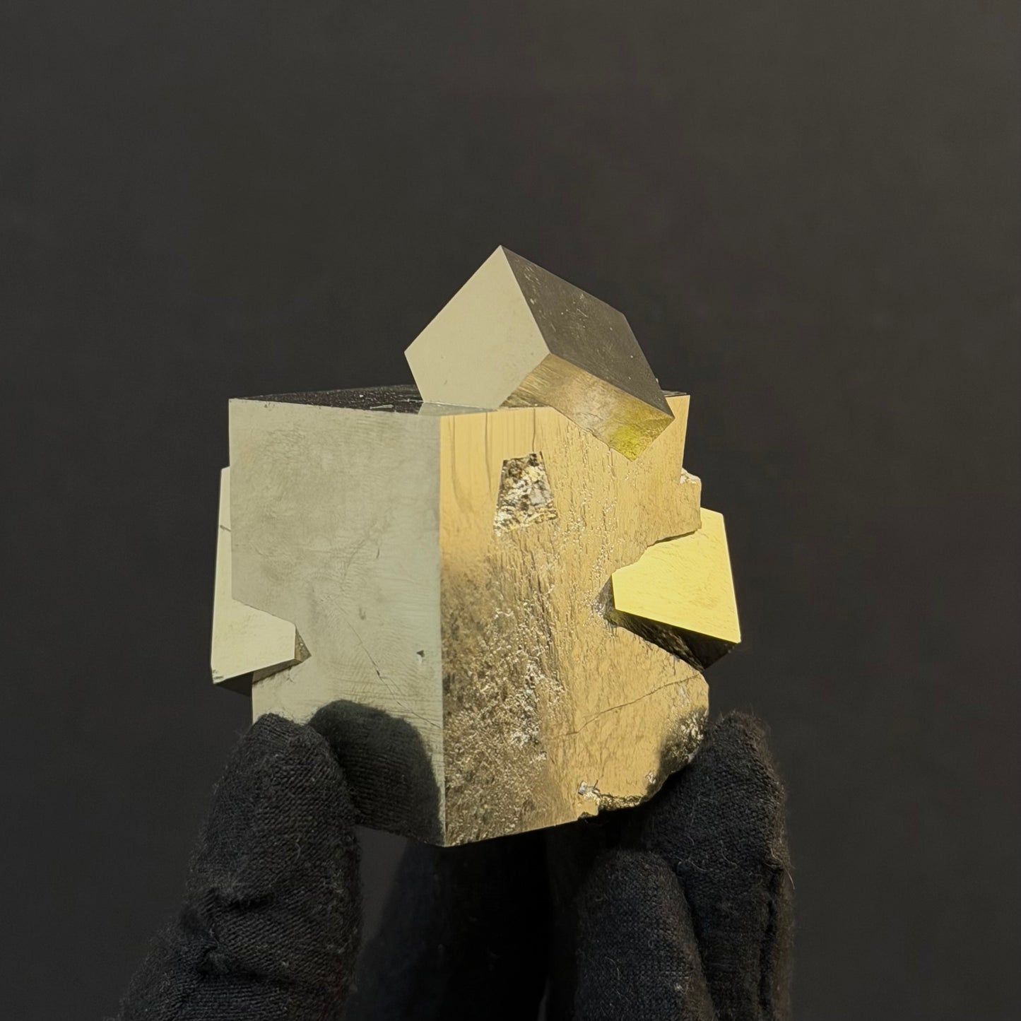 *Intergrown Pyrite Specimen from Mina Ampliación A Victoria, Navajún, Spain.