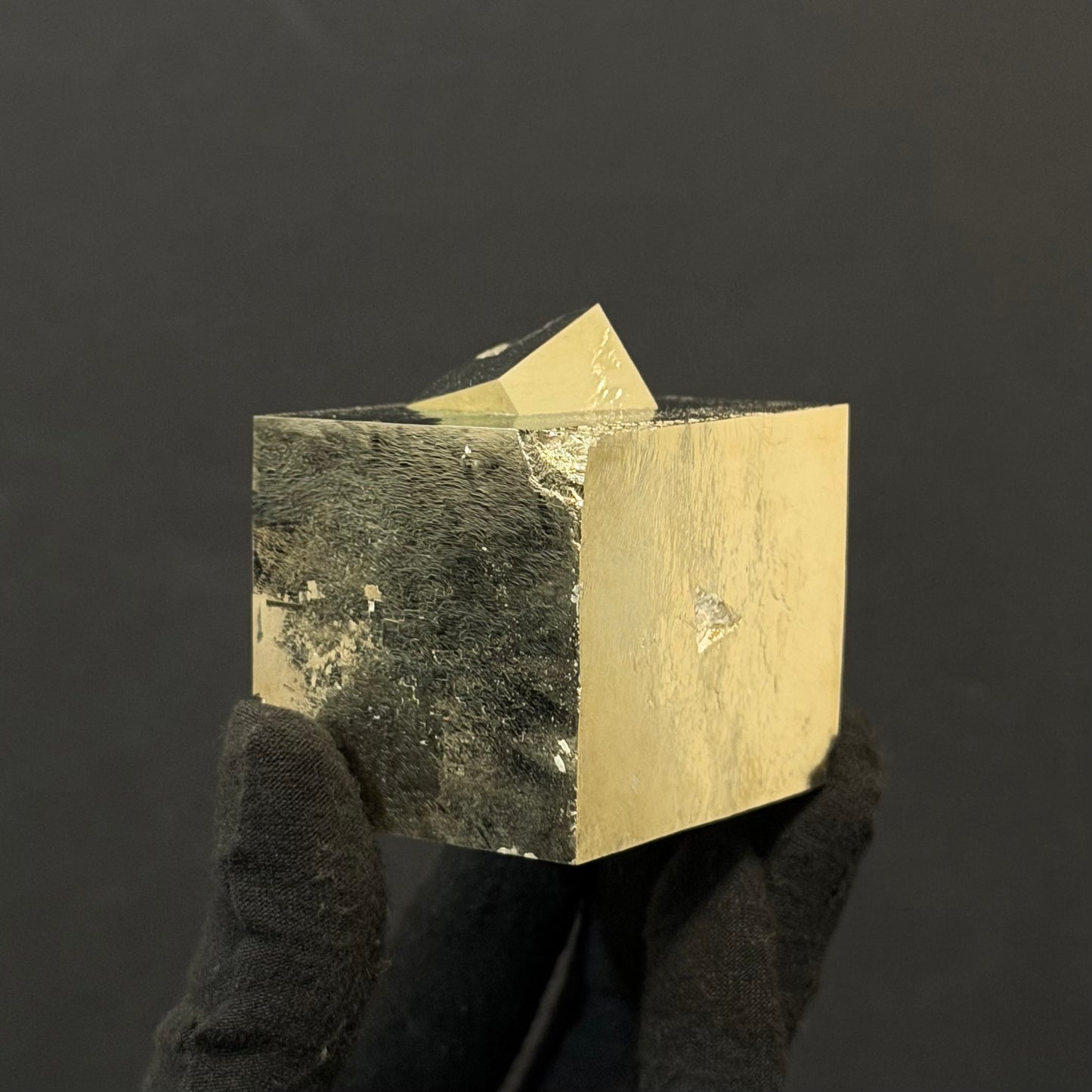 *Intergrown Pyrite Cubes Specimen from Mina Ampliación A Victoria, Navajún, Spain.