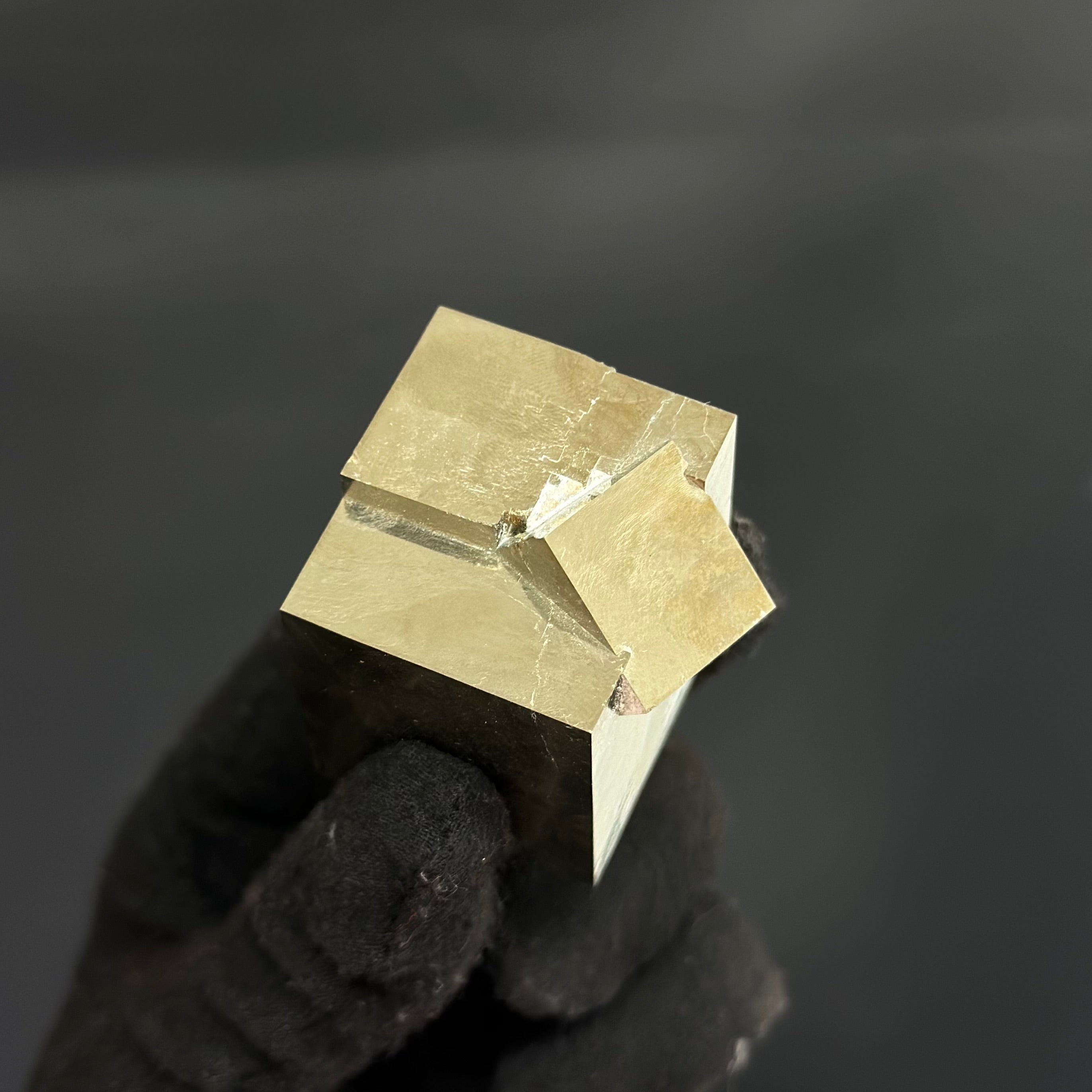Intergrown Pyrite Specimen from Mina Ampliación A Victoria, Navajún, Spain.