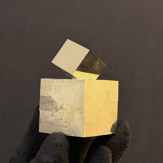 Cluster Pyrite Specimen from Mina Ampliación A Victoria, Navajún, Spain.