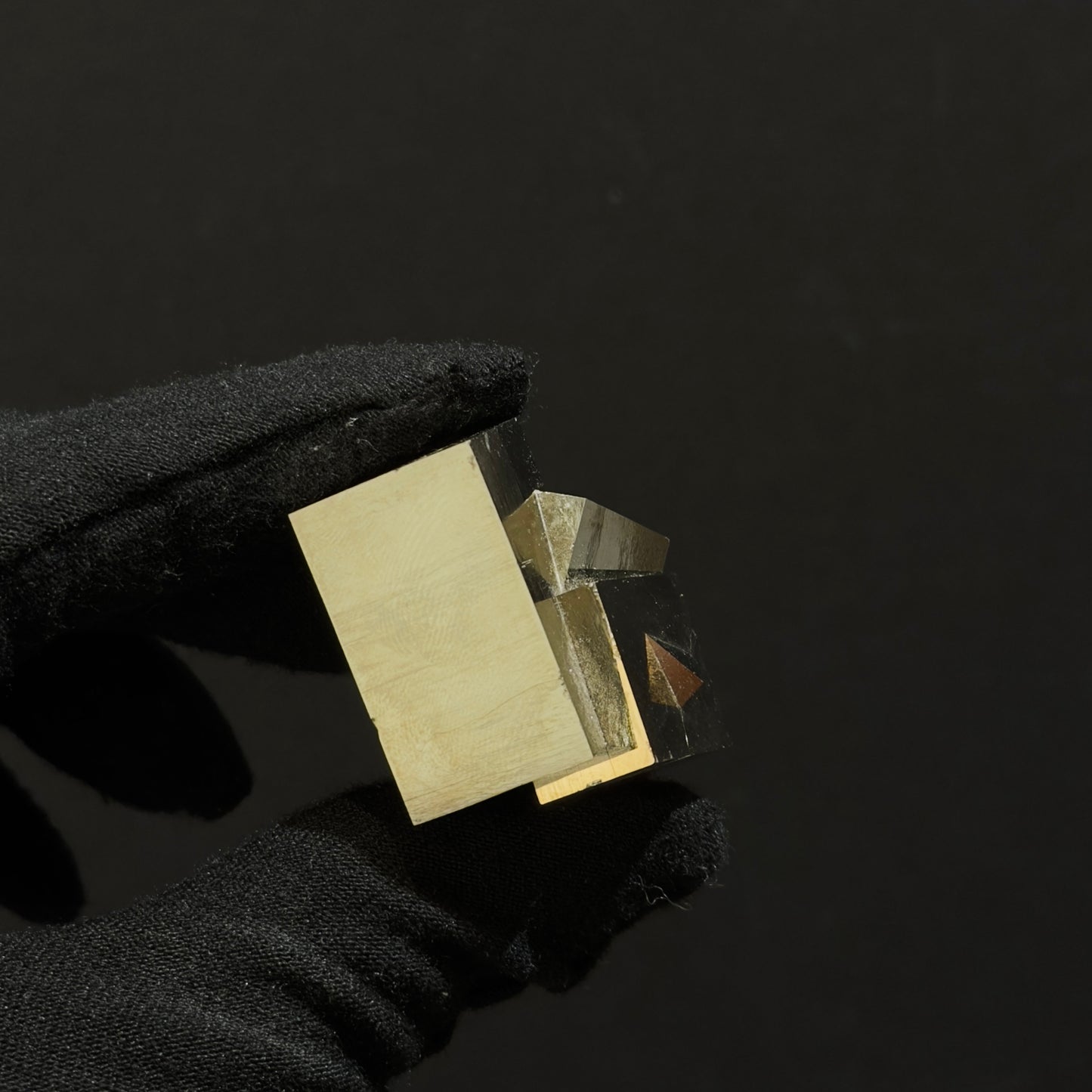 *Intergrown Pyrite Cubes Specimen from Mina Ampliación A Victoria, Navajún, Spain.