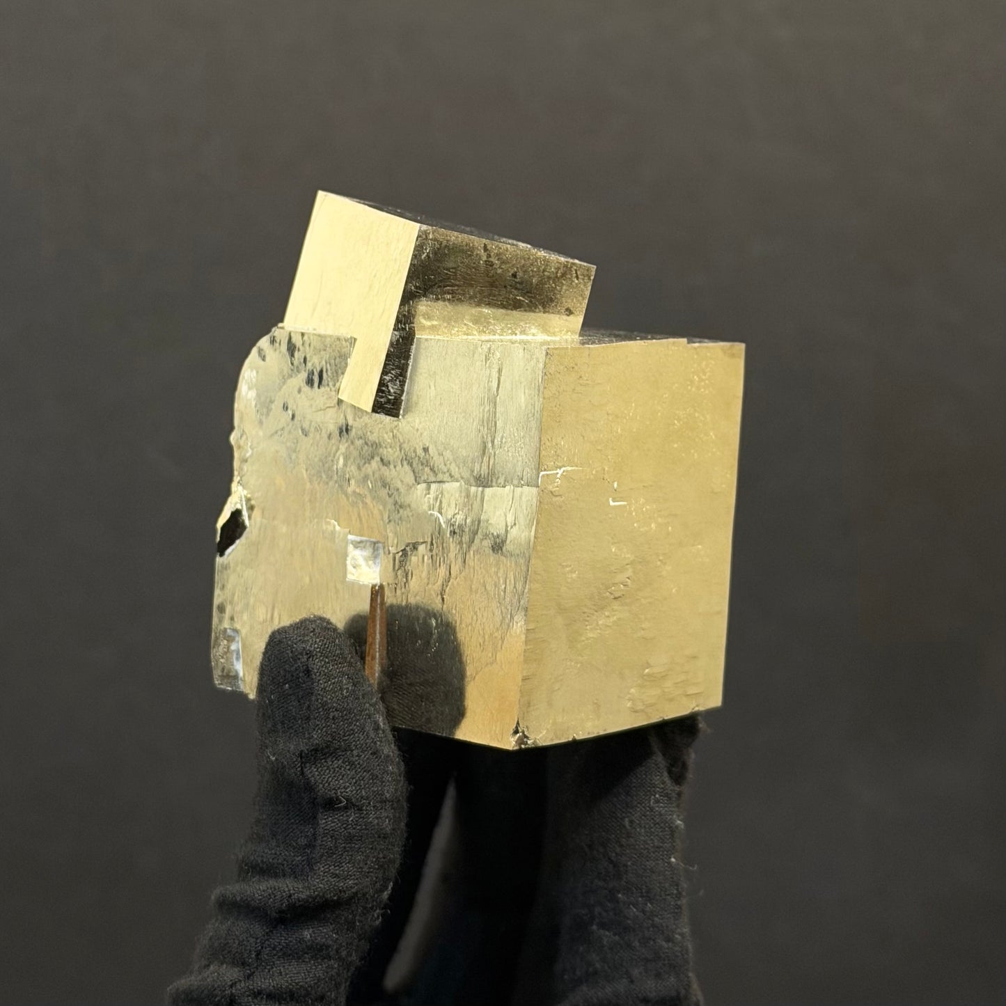*Intergrown Pyrite Specimen from Mina Ampliación A Victoria, Navajún, Spain.