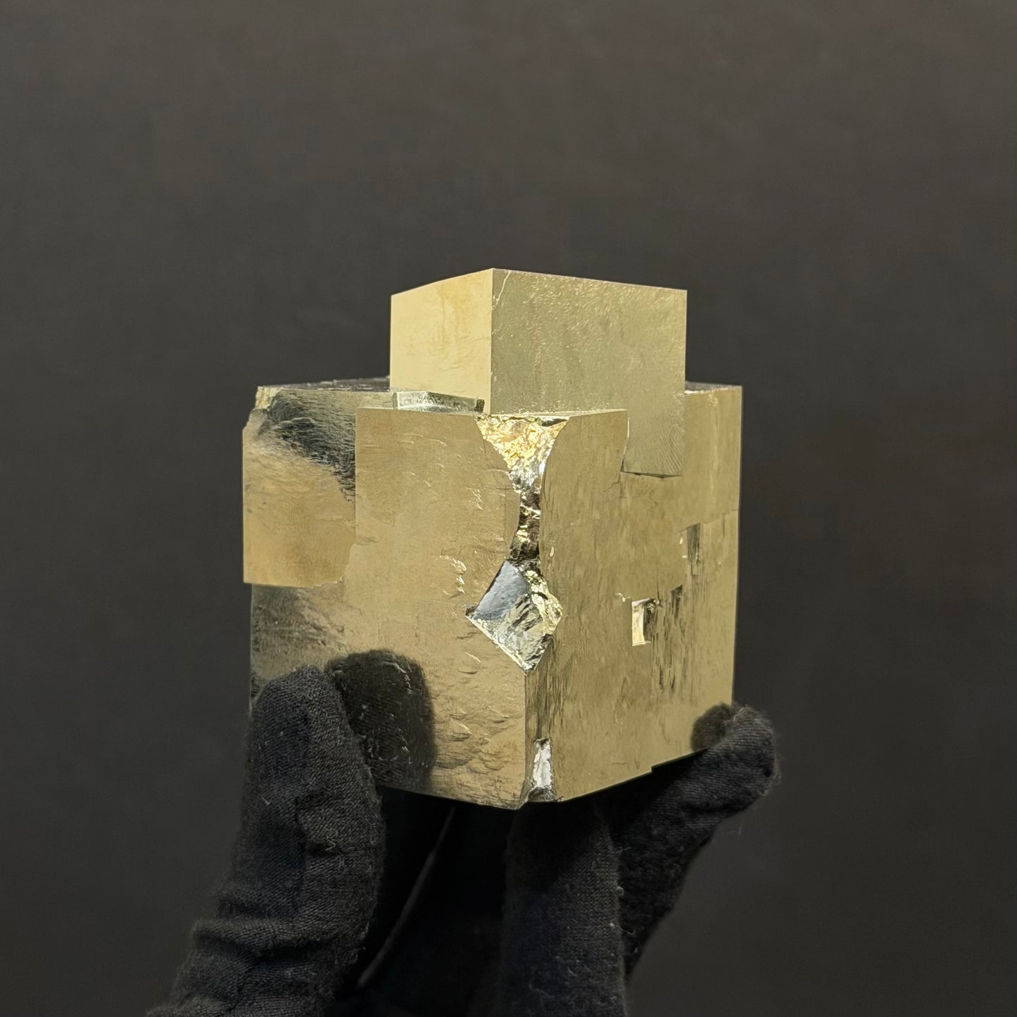 *Intergrown Pyrite Specimen from Mina Ampliación A Victoria, Navajún, Spain.