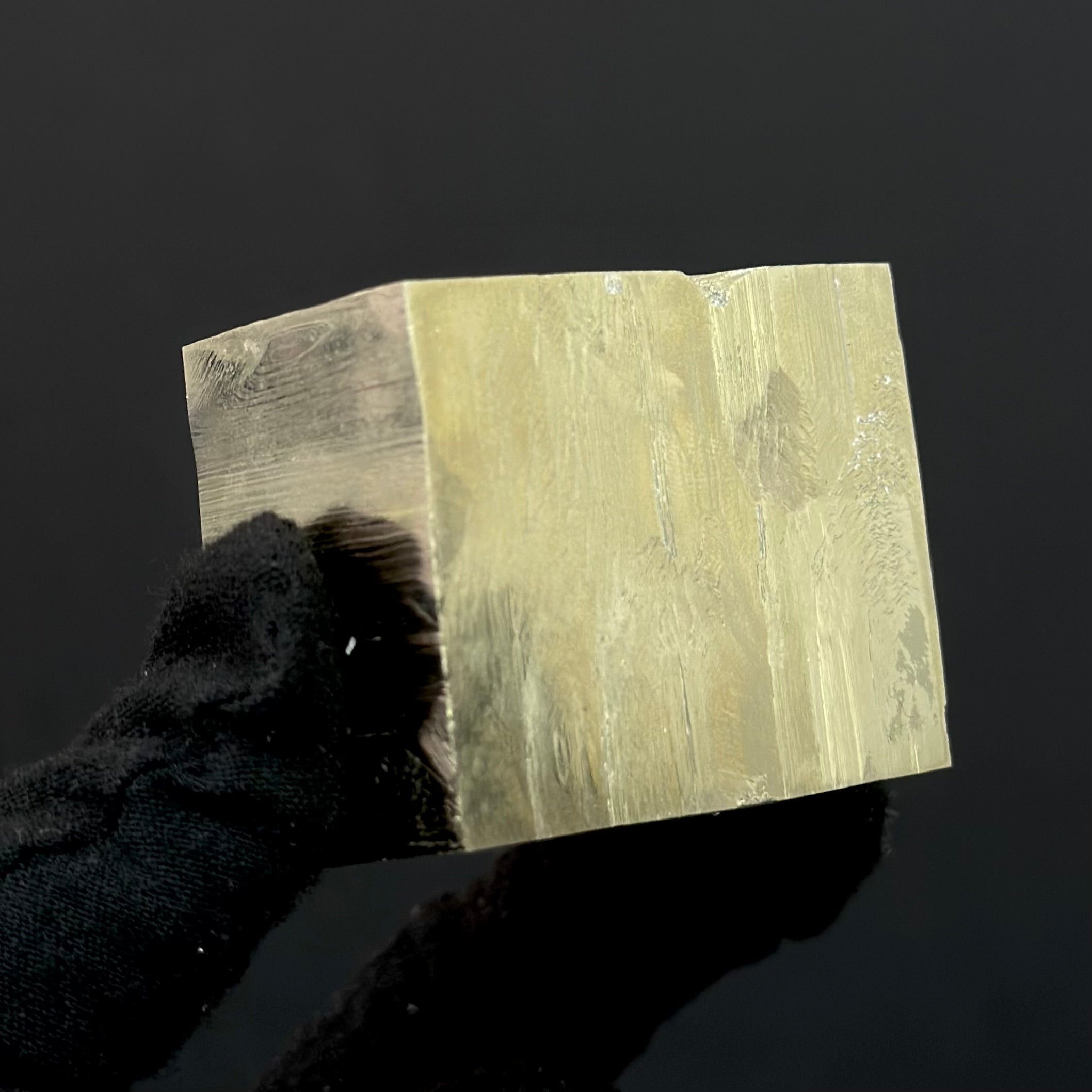 Rectangle Pyrite Specimen from Mina Ampliación A Victoria, Navajún, Sp ...