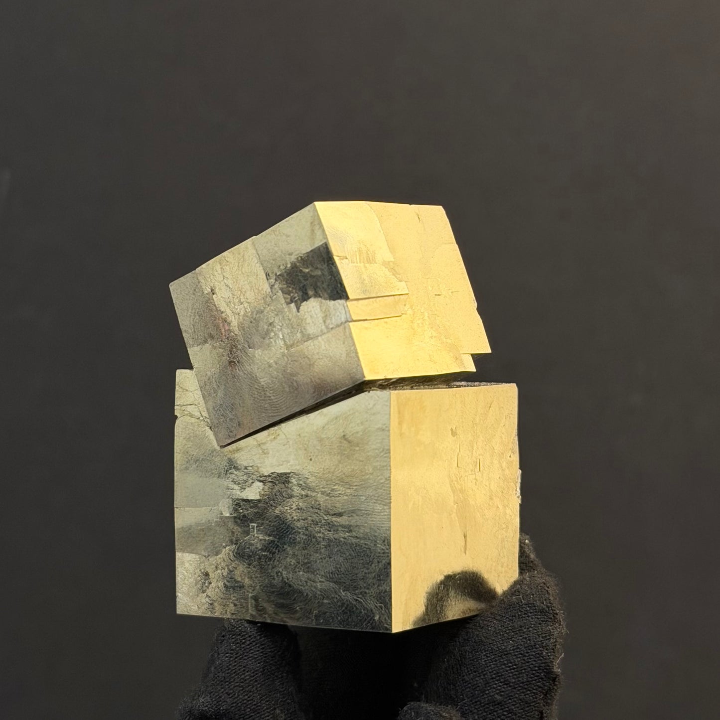 *Intergrown Pyrite Specimen from Mina Ampliación A Victoria, Navajún, Spain.