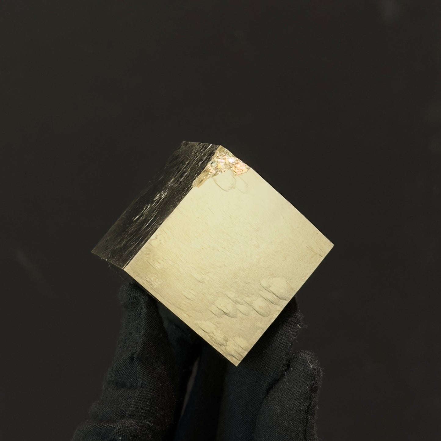 *Intergrown Pyrite Cubes Specimen from Mina Ampliación A Victoria, Navajún, Spain.