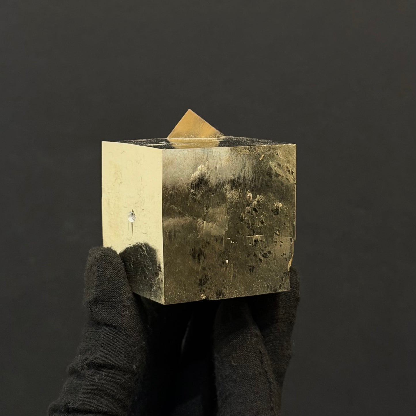 *Intergrown Pyrite Cubes Specimen from Mina Ampliación A Victoria, Navajún, Spain.